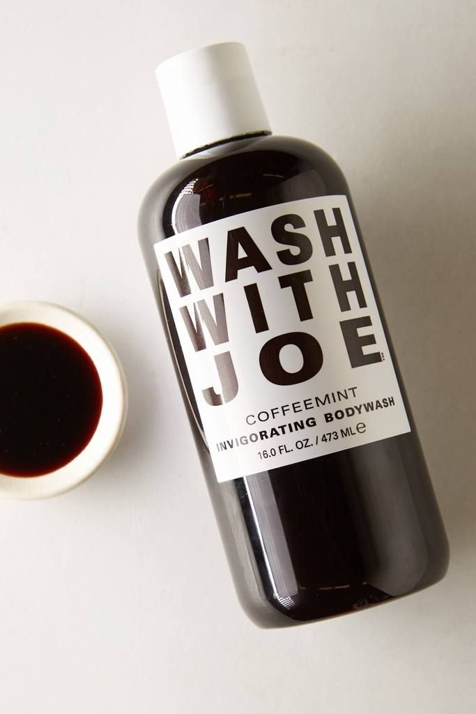 Coffee gifts: Wash with Joe coffee body wash | Cool Mom Eats holiday gift guide 2015