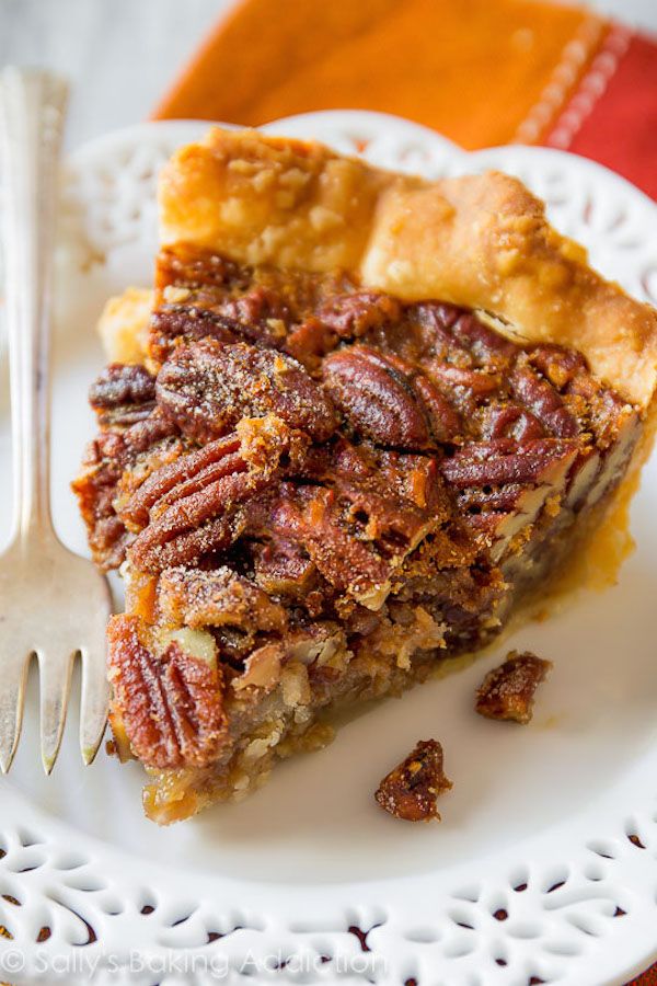 Best Thanksgiving pie recipes: Classic Pecan Pie recipe | Sally's Baking Addiction