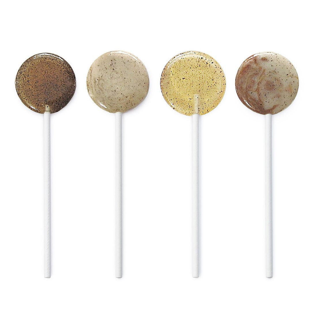 Coffee gifts: Coffee Lover Lollipops Set at Uncommon Goods | Cool Mom Eats holiday gift guide 2015