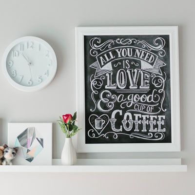 Coffee gifts: Coffee art print from Lily & Val on Etsy | Cool Mom Eats holiday gift guide 2015