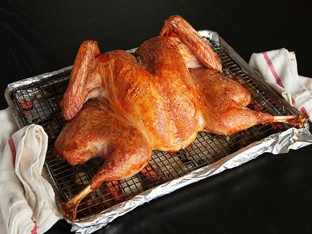 Easy turkey recipes for Thanksgiving: How to spatchcock a turkey so that you can cook a whole bird in about an hour! | Serious Eats
