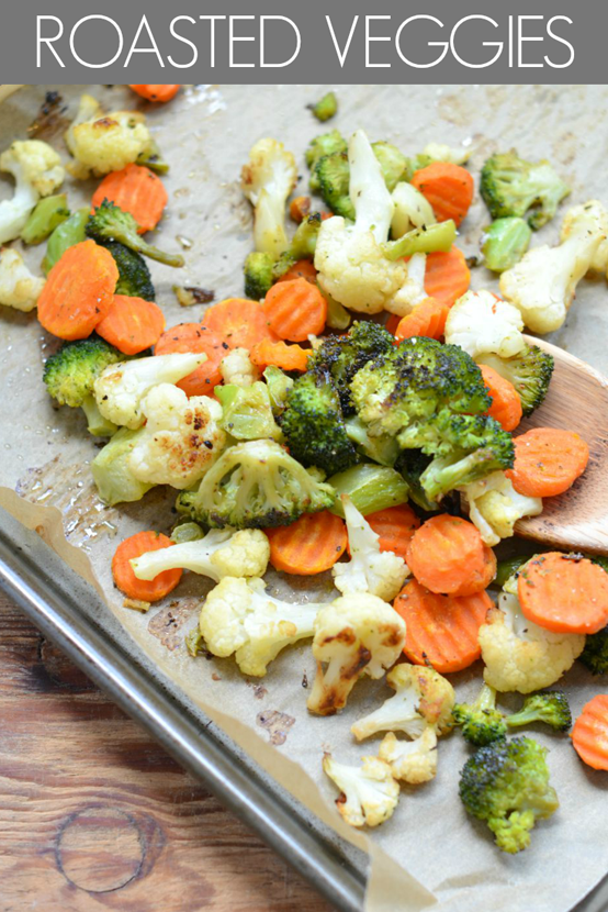 Making a side dish with frozen vegetables can be as easy as roasting them up with this recipe for Roasted Frozen Vegetables | Jessica N. Wood