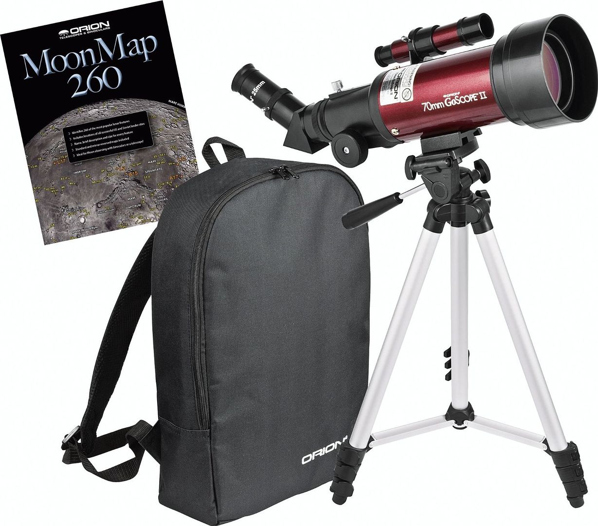 Cool STEM toys and gifts for kids: Orion travel telescope moon kit