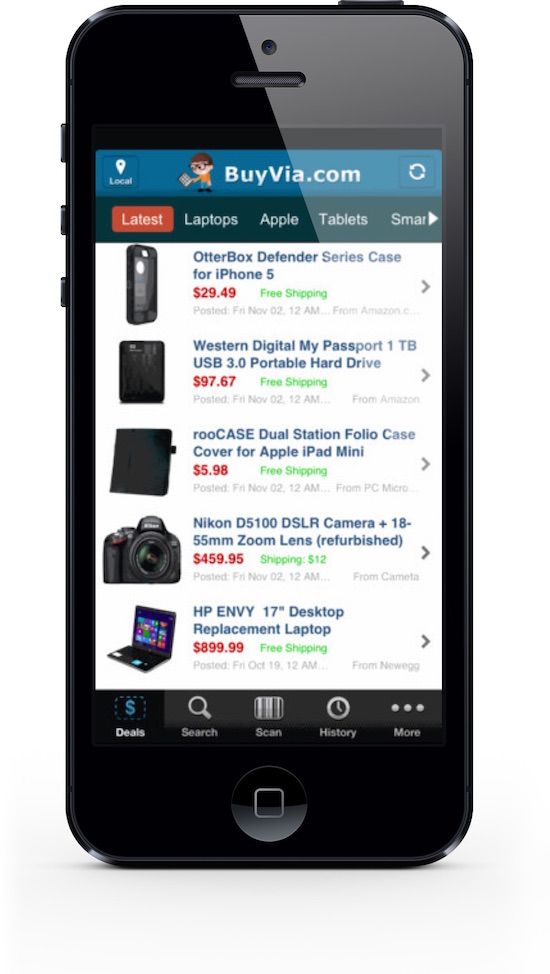 Best shopping apps for the holidays: Buy Via helps you find the best deals on tech