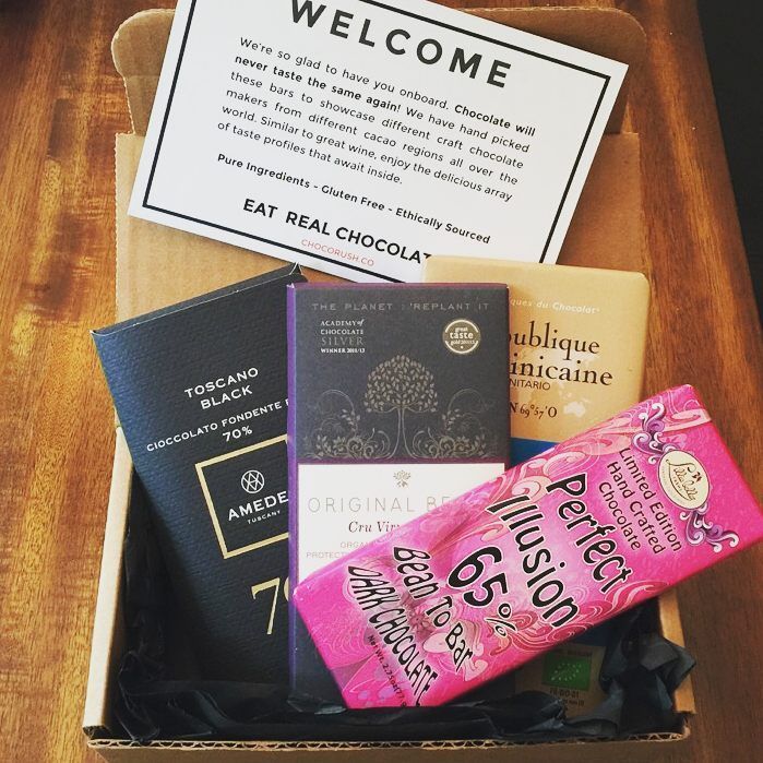 Choco Rush chocolate bar subscription service delivers delicious craft chocolate to your door every month | Cool Mom Eats