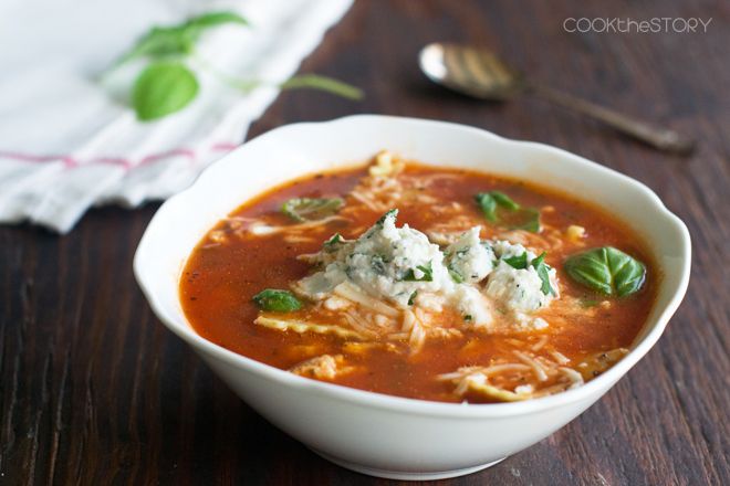 15-Minute Lasagna Soup—the name of the recipe says it all! | Cook the Story