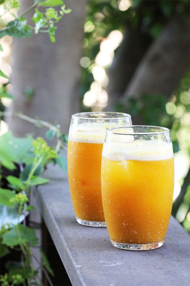 Pumpkin cocktail recipe: Pumpkin and Apple Cider Fizz | Kitchen Konfidence