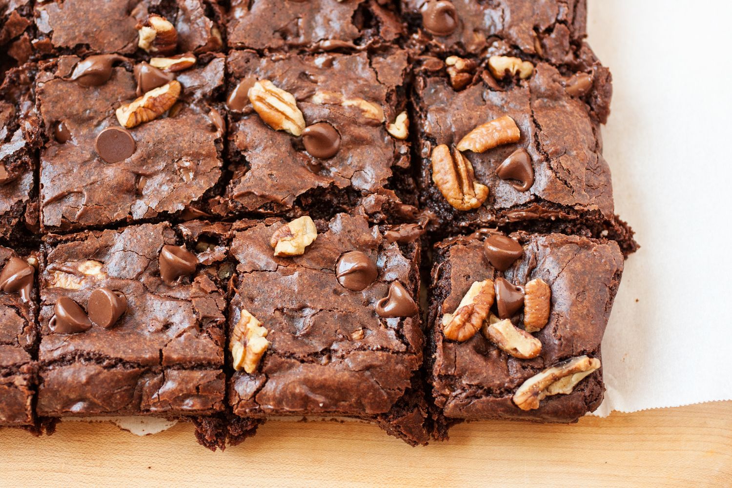 Triple Chocolate Saucepan Brownies from the 8x8 Cookbook by Kathy Strahs are a decadent take on the classic