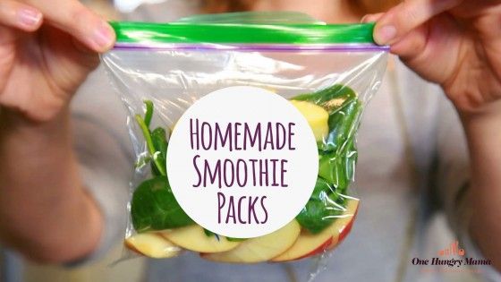 One of our favorite ways to set the kids up to make their own breakfast in the morning: Make-Ahead Smoothie Packs. Get the low down, and also 8 other breakfast ideas that kids can make themselves | Cool Mom Eats
