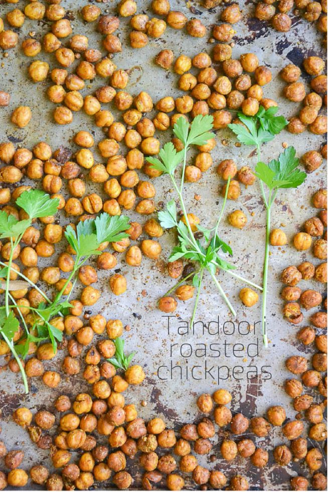 Introduce new flavors to your family with these tasty, high-protein Tandoori Roasted Chickpeas | The View from Great Island 