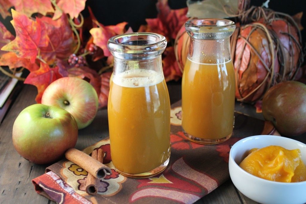 Pumpkin Apple Cider is a super easy mocktail—and way to use up that pumpkin | Tess the Domestic Diva