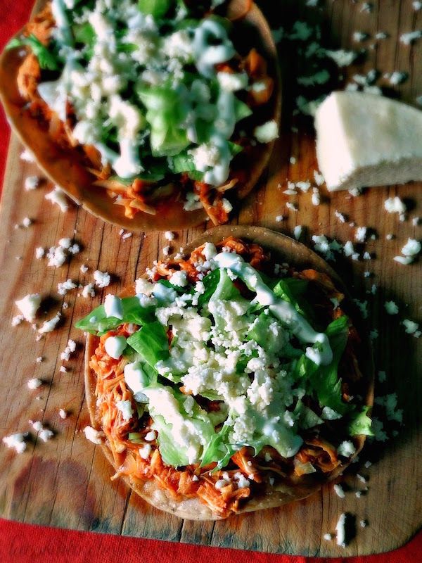 Great Mexican recipes that aren't tacos | Tinga Tostadas at La Cocina de Leslie