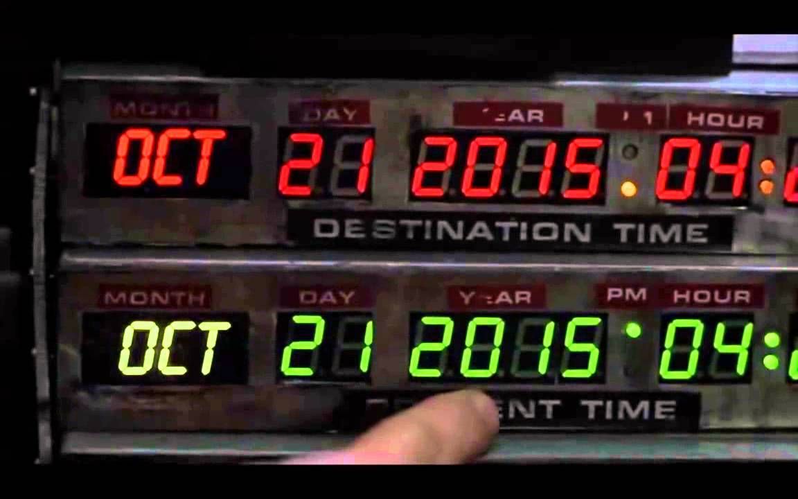 Back the the Future II screen shot from YouTube