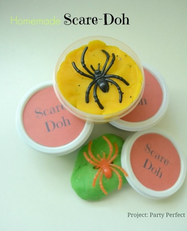 Non-candy Halloween treats: Scare-Doh recipe from Project: Party Perfect