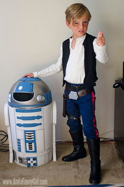 DIY Star Wars costumes for kids: Han Solo costume from Am I a Funny Girl?