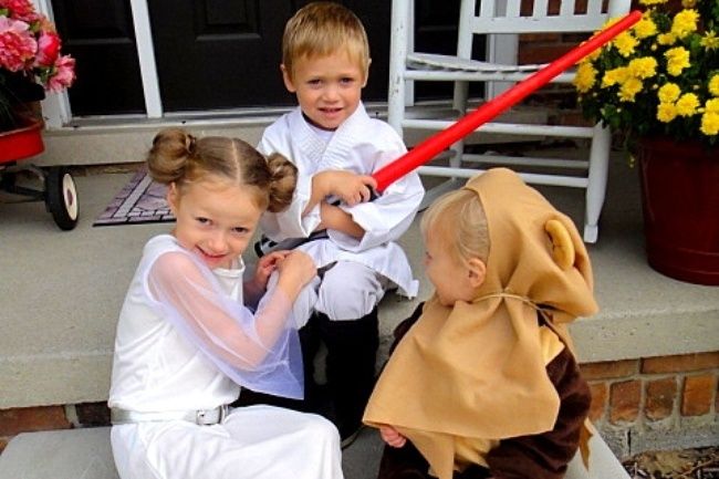 DIY Star Wars costumes for kids: All Things With Purpose easy Luke, Leia, and Ewok costumes