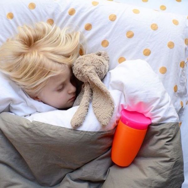 all natural cold and flu remedies for kids: Lots of fluids, and a sippy cup that won't leak.
