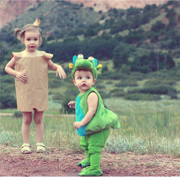 Easy last-minute Halloween costumes for kids: We think this Paper Bag Princess costume from Seeker of Happiness is adorable (and so easy)!