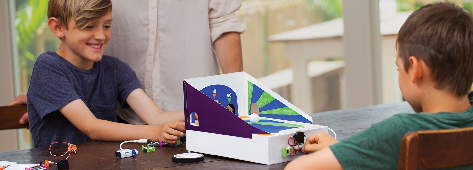 littleBits Gizmos & Gadgets kit: Bumperball project