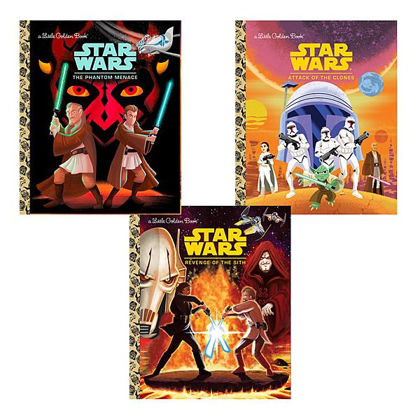 The new Star Wars Little Golden Book set for kids