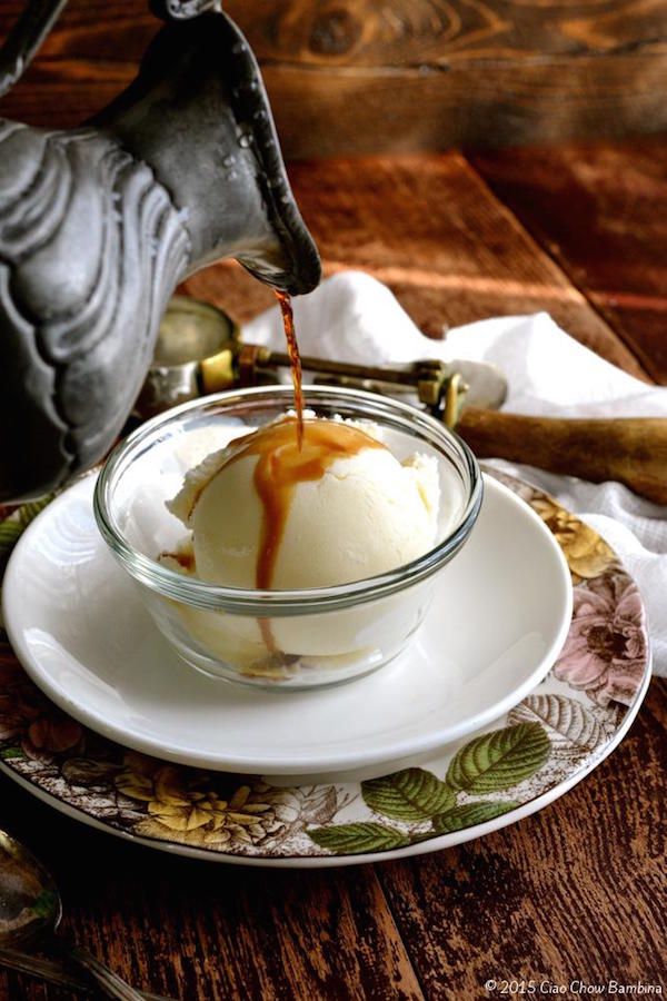 Affogato al Cafe, or espresso and gelato. Simple and perfect. | Ciao Chow Bambina