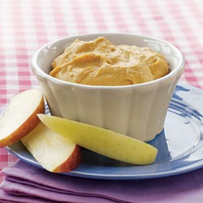 Try something new by packing this sweet Pumpkin Dip for school lunch! | Cooking Light