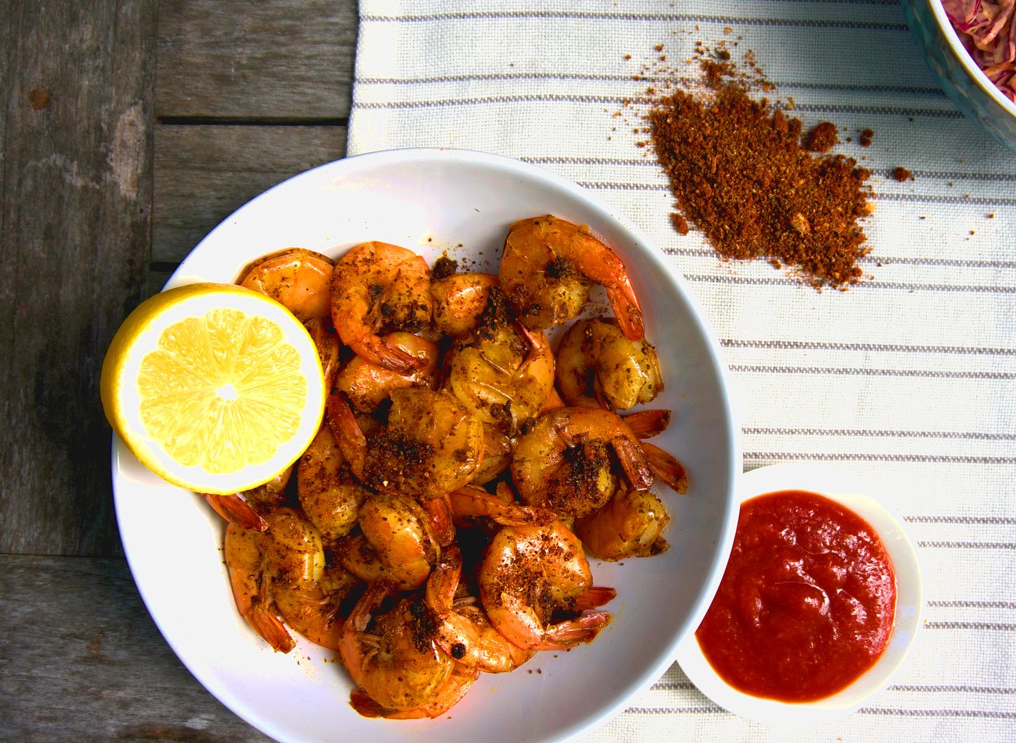 Raw Spice Bar spice of the month club delivers 3 spice blends every month, with recipes like Baltimore Spiced Shrimp