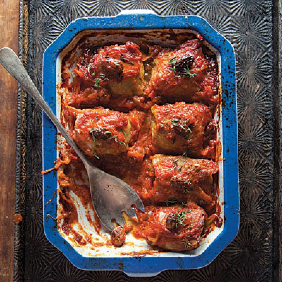 Beef Stuffed Cabbage for Rosh Hashanah or any fall dinner party | Saveur