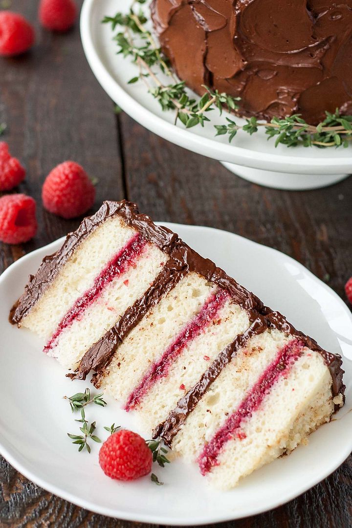 Turn this simple, delicious Chocolate Raspberry Cake at Liv for Cake into a gender reveal cake. Raspberries for girls, blueberries for boys! Get the details.