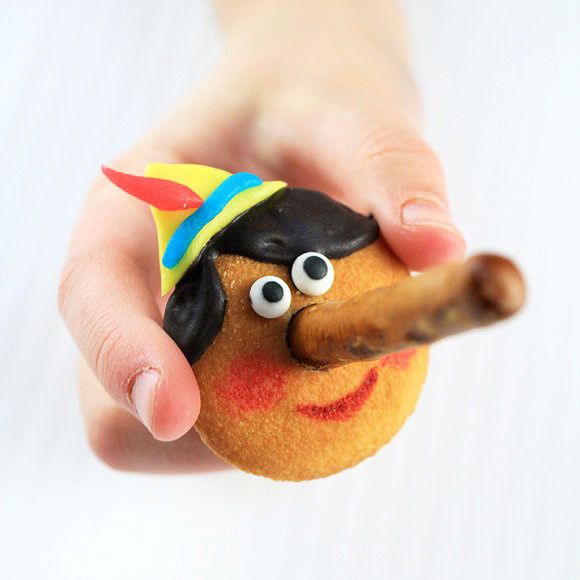 Cute cookie recipes: No baking required to make these Pinocchio Cookies | Handmade Charlotte