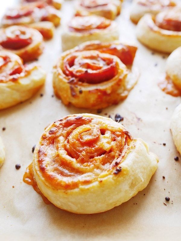 Healthy school birthday treats: Pizza Pinwheels | BuzzFeed Food