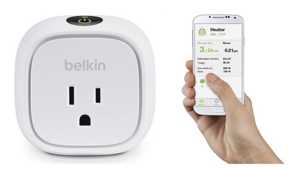 Smart fire safety products: The WeMo Insight Switch helps you monitor your appliances remotely.