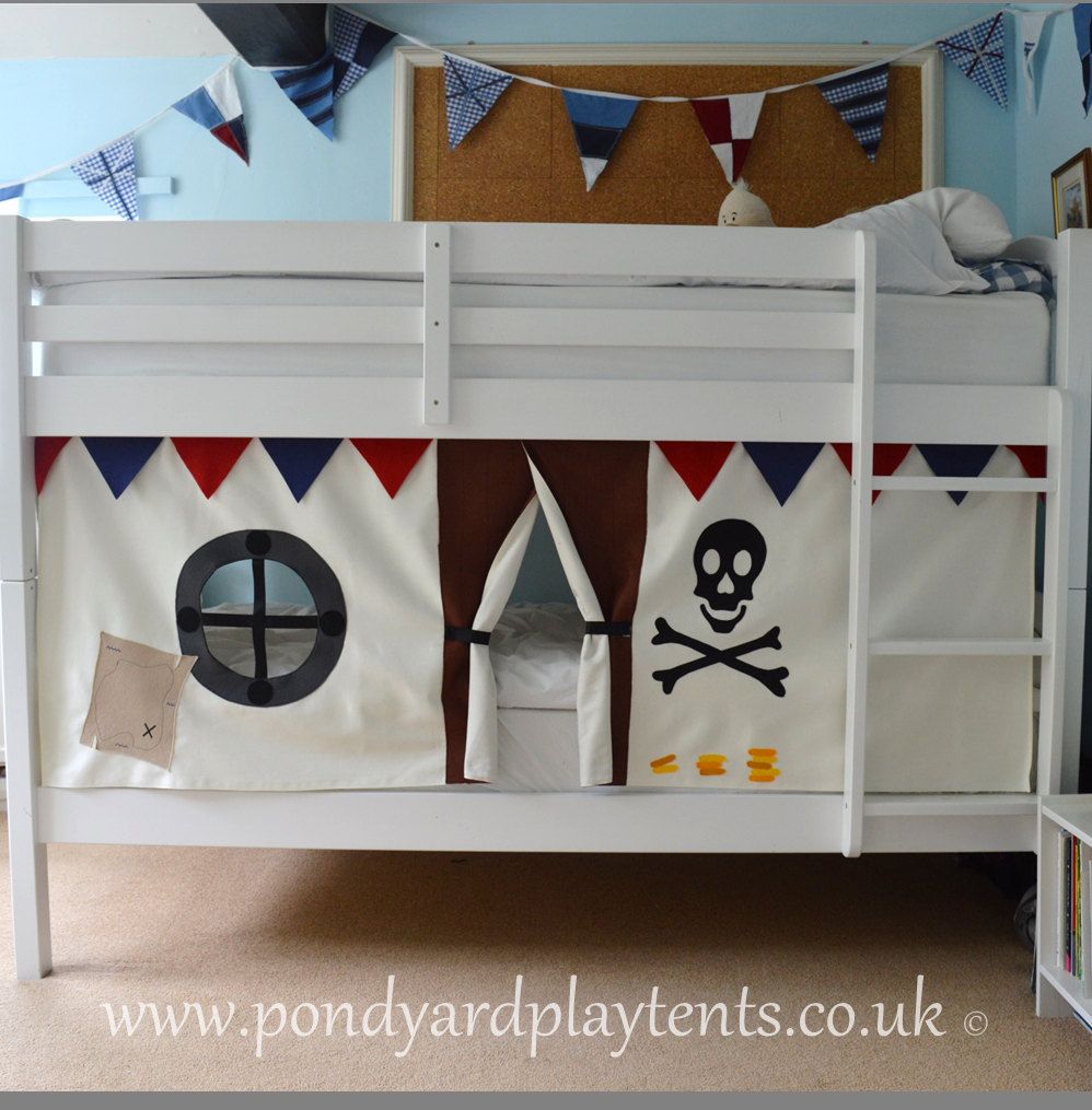 Pond Yard Play Tents Pirate bunk bed tent