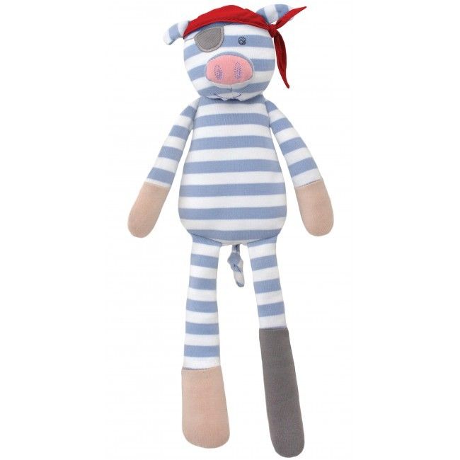 Apple Park Pirate Pig plush toy