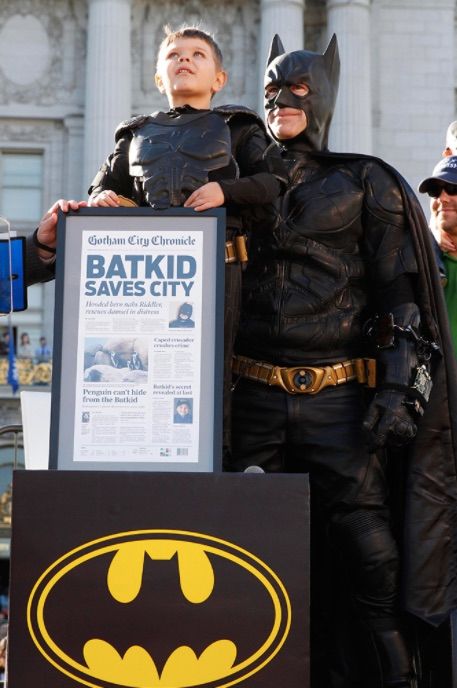 Batkid Begins: An uplifting pick on our list of documentaries to watch with kids
