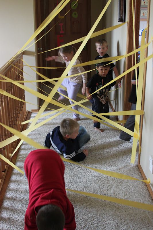 Star Wars birthday party obstacle course at Kara's Creative Place