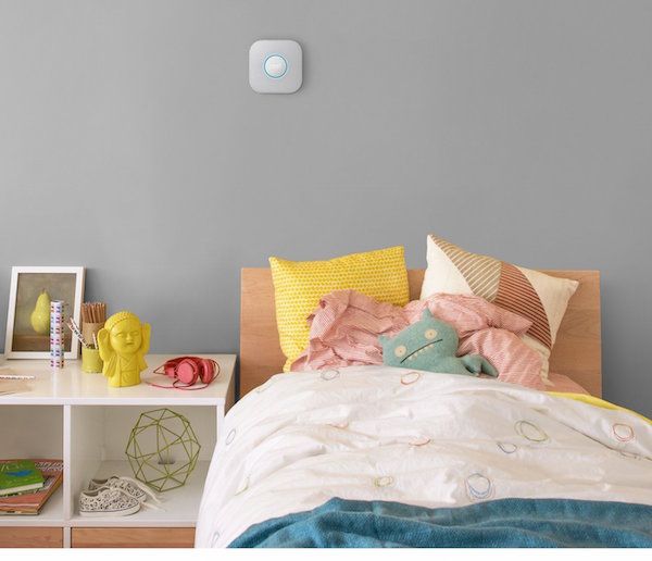 Amazing fire safety products for families: The Nest Protect smart smoke alarm.