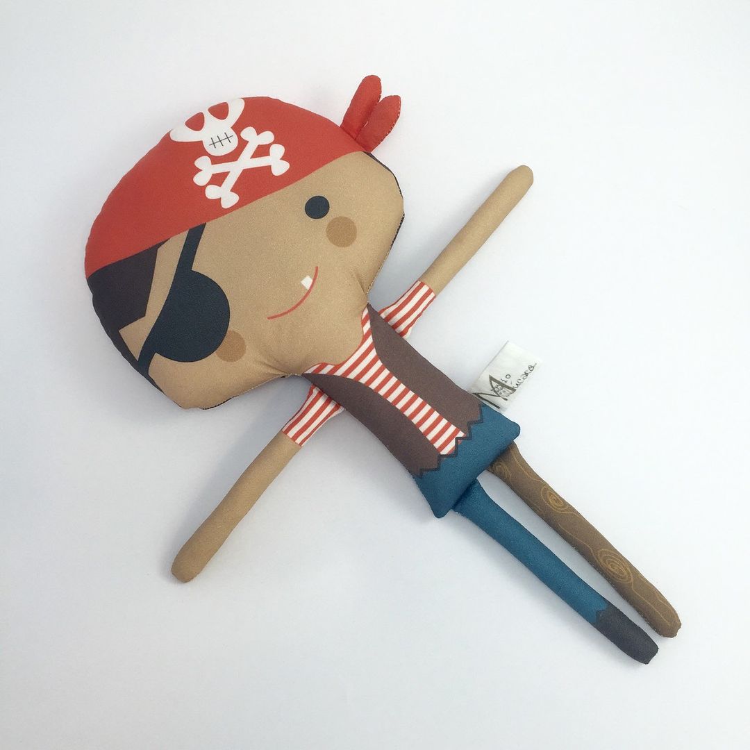 Mio Mucaro Pirate doll for kids