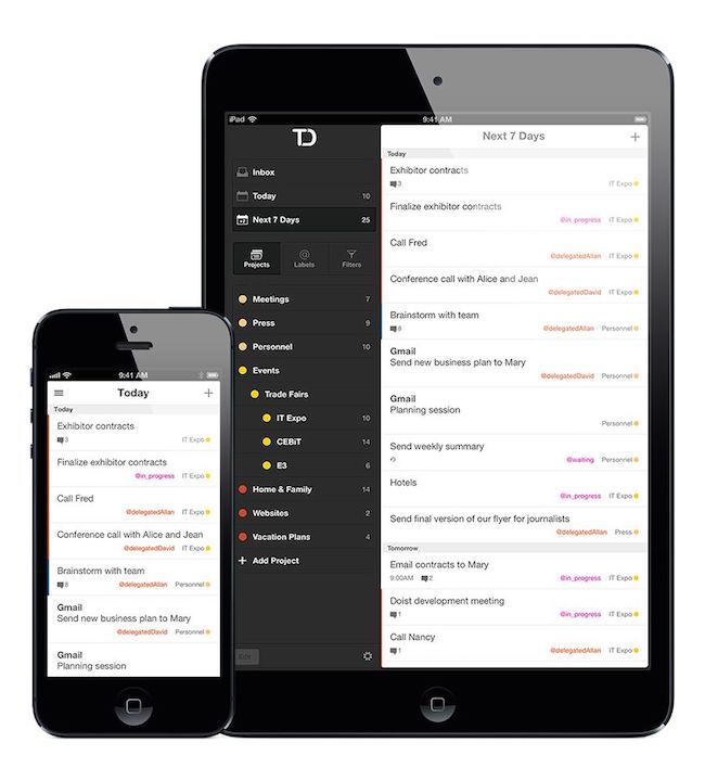 Todoist app | helpful organizational app