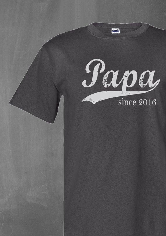 Father's Day gift: Custom T-shirts from Branded on Etsy