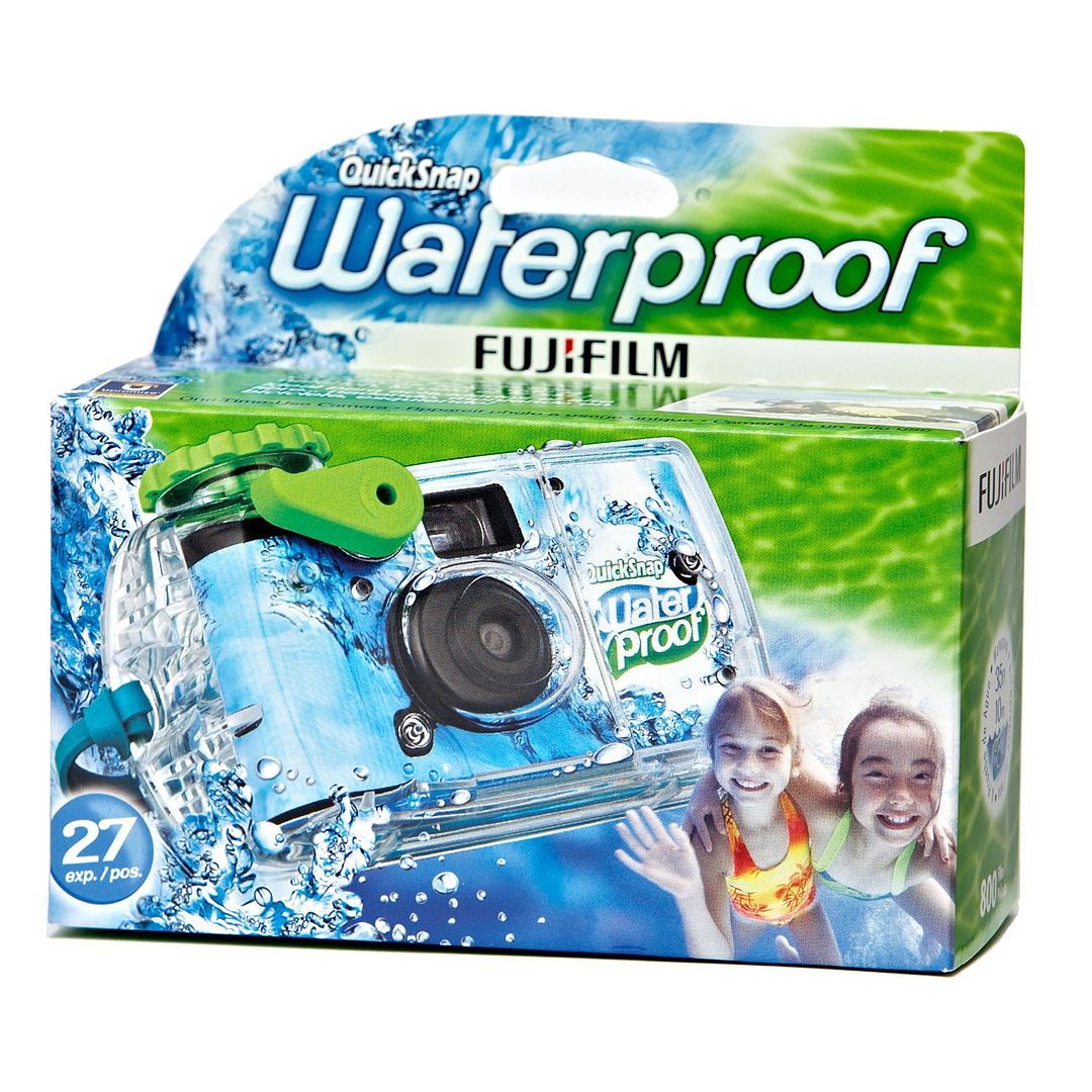 Sleepaway camp essentials: Fujifilm waterproof disposable camera