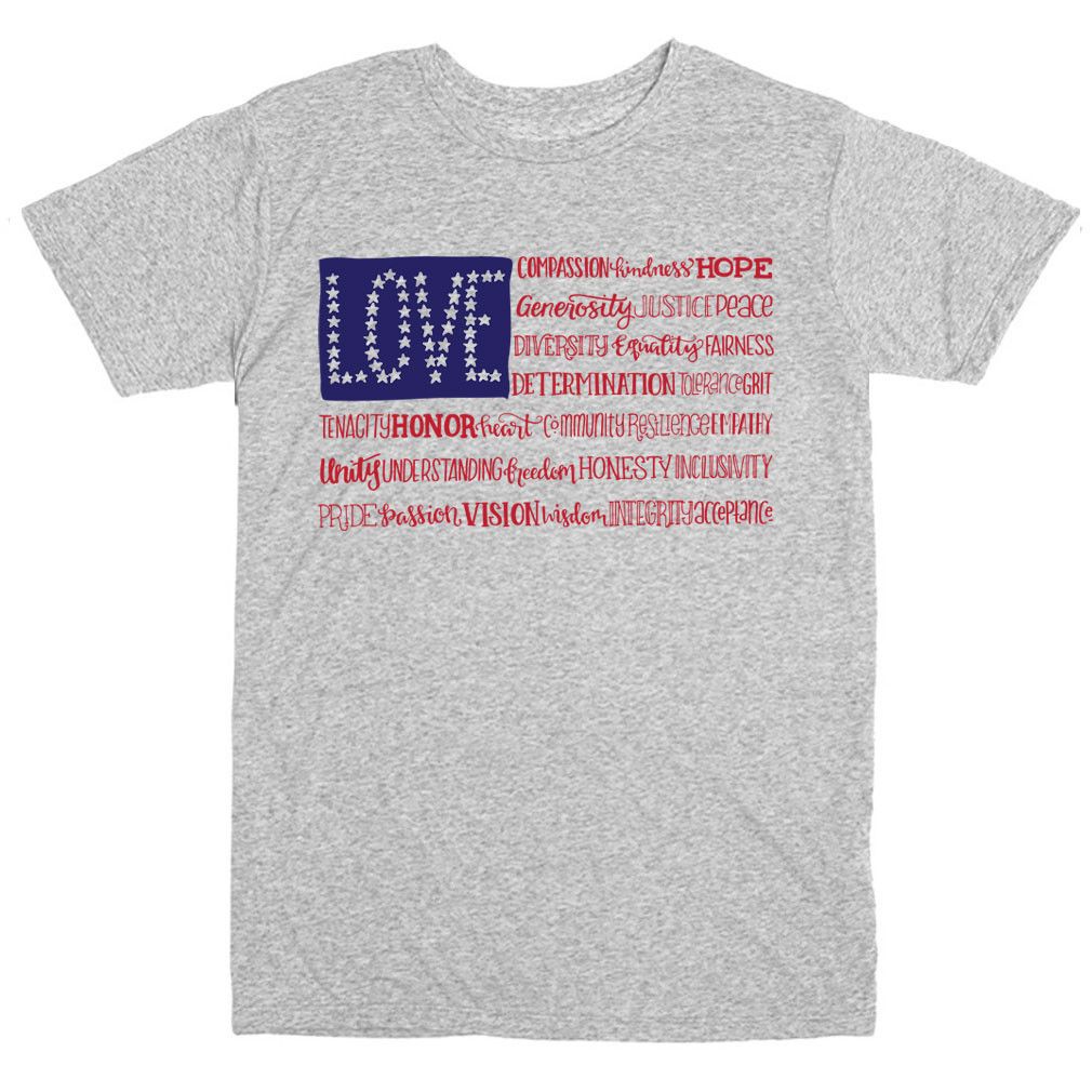 A patriotic T-shirt: What makes America wonderful?