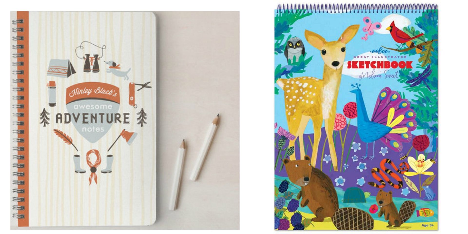 Sleep-away camp extras: Journals for kids