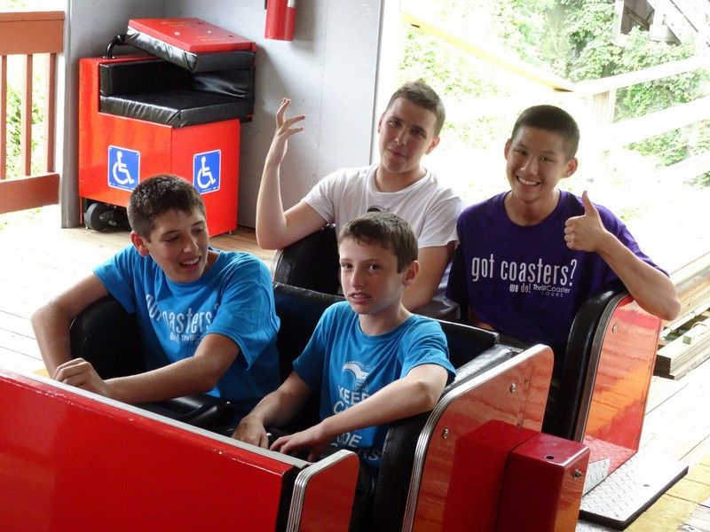 Outrageous summer camps for kids: Thrill Coaster Tours for teens who love roller coasters