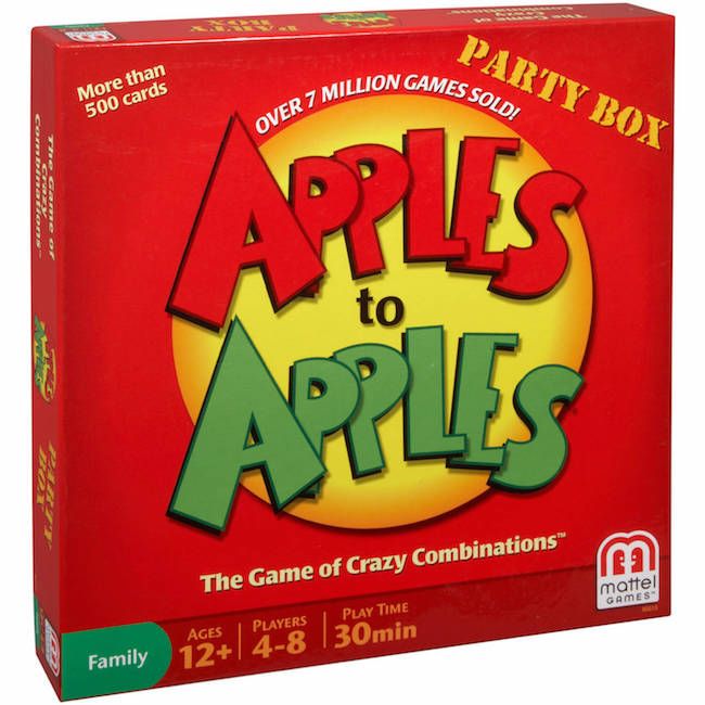 Best board games for older kids: Apples to Apples will leave you laughing.