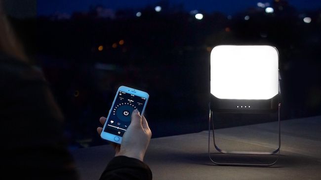 Amazing Father's Day gifts for dads who like camping: A Bluetooth controlled smart lantern is so perfect for the outdoors