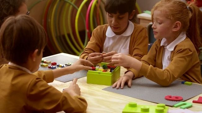 We're loving the new inclusive toy Braille Bricks, which helps kids with visual impairment learn to read.