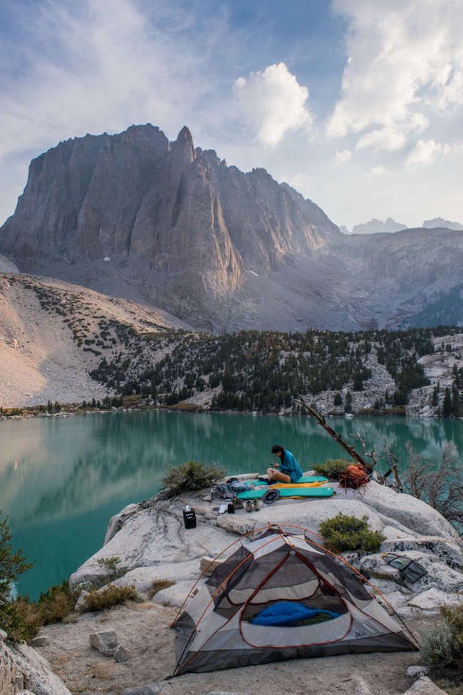 Amazing Father's Day gift ideas for dads who love camping: Book a family vacation somewhere you'll always remember through HipCamp, which is like an airbnb for campgrounds | photo: Michael Vu at Big Pine Creek campground