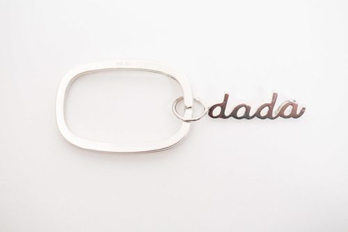 This sterling silver Dada keychain from Tali Gillette is both a practical and sentimental Father's Day gift.