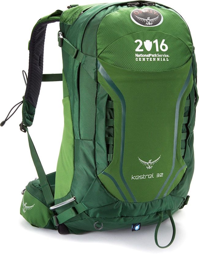 Amazing Father's Day gifts for dads who love camping: We love this Kestrel backpack from Osprey which donates $60 per bag to the National Parks Foundation.